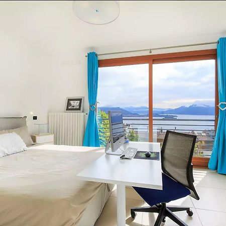 Armonie Del Lago - Lakeview Retreat With Private Garden, Pool & Jacuzzi Baveno Exterior foto