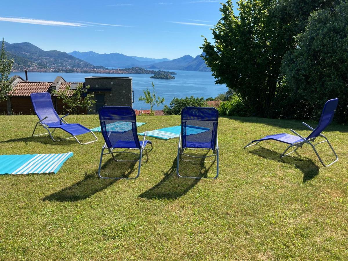 Armonie Del Lago - Lakeview Retreat With Private Garden, Pool & Jacuzzi Baveno Exterior foto
